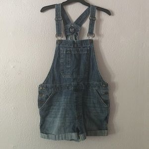 GAP Vintage Overalls Shorts Size L